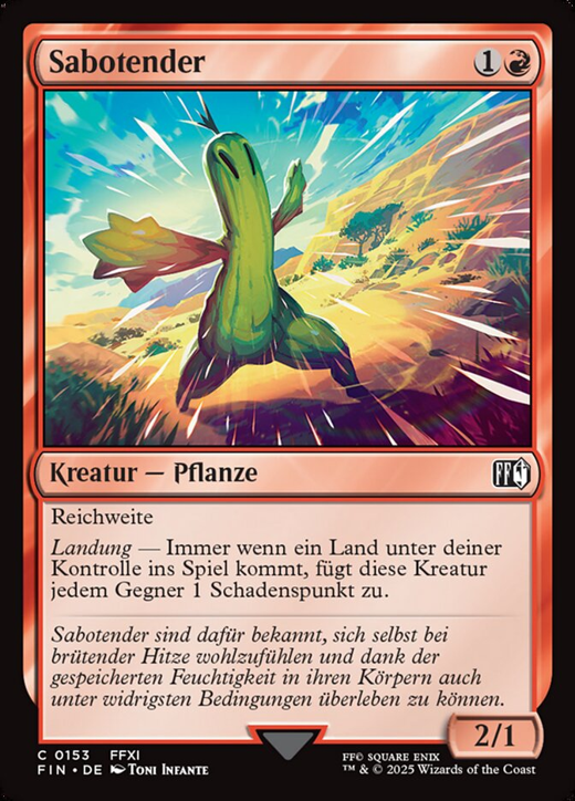 Sabotender Full hd image