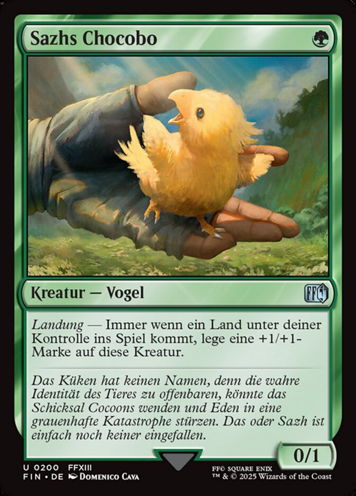 Sazh's Chocobo Full hd image