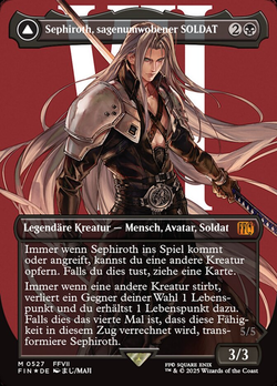 Sephiroth, sagenumwobener SOLDAT // Sephiroth, Engel mit einem Flügel image