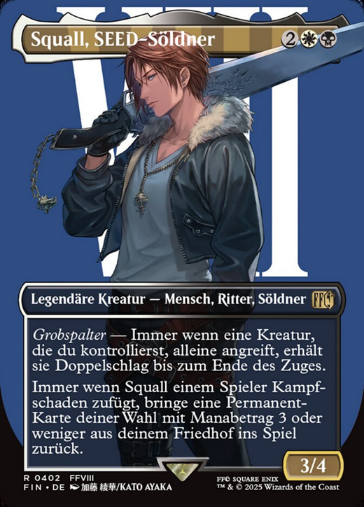 Squall, SeeD Mercenary Full hd image