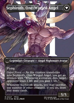 Sephiroth, One-Winged Angel (Magic: The Gathering—FINAL