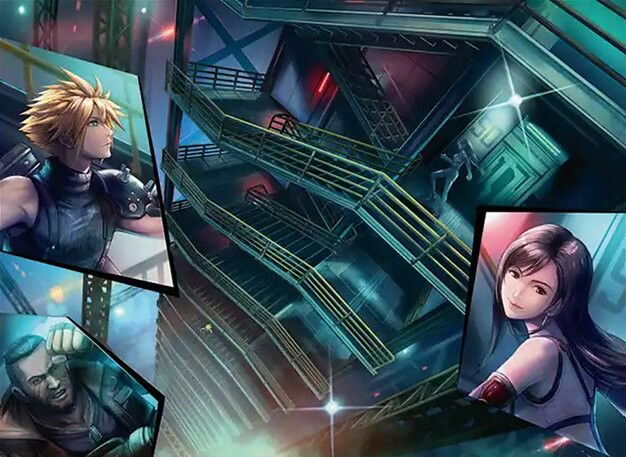 Aerith Rescue Mission Crop image Wallpaper