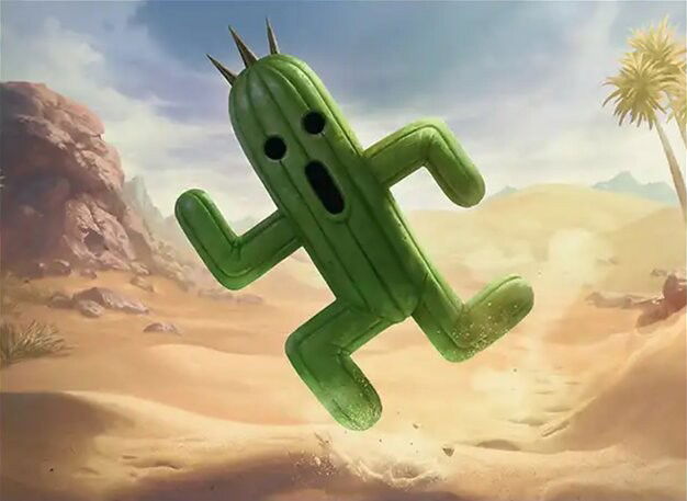Cactuar Crop image Wallpaper