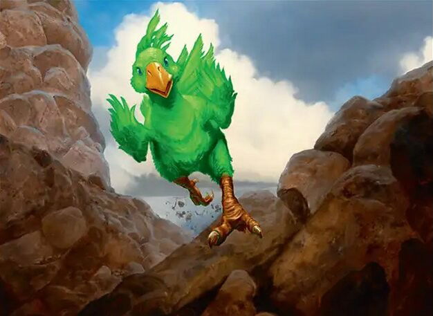 Call the Mountain Chocobo Crop image Wallpaper