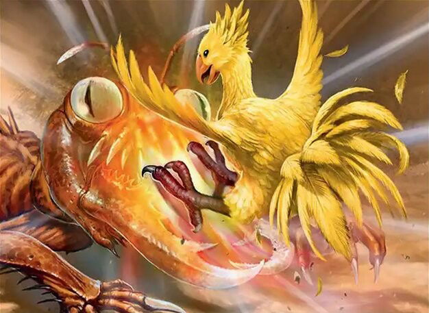 Chocobo Kick Crop image Wallpaper