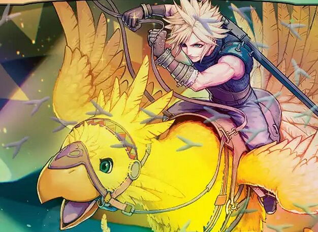 Cloud, Midgar Mercenary Crop image Wallpaper