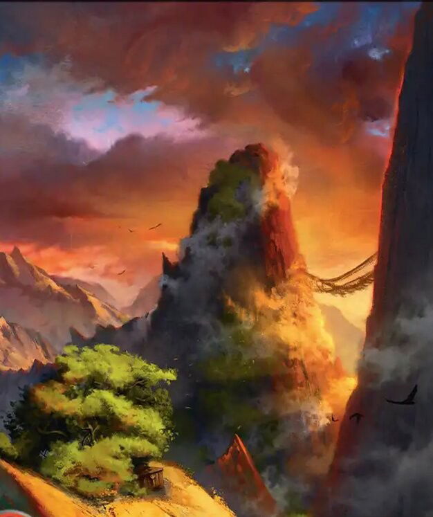 Mountain Crop image Wallpaper