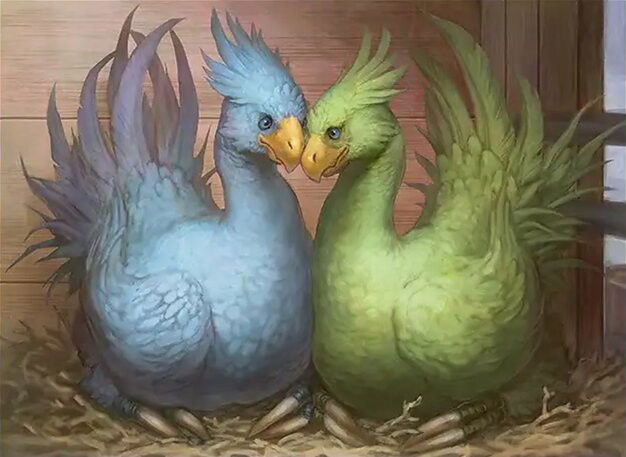 Sidequest: Raise a Chocobo // Black Chocobo Crop image Wallpaper