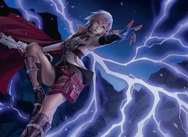 Thunder Magic Crop image Wallpaper