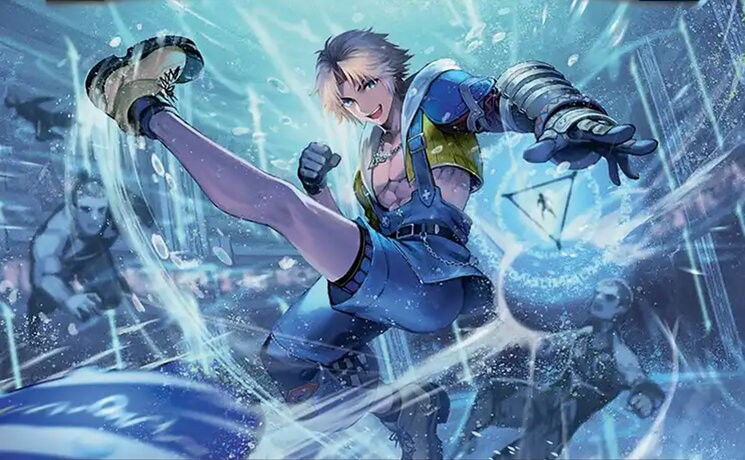 Tidus, Blitzball Star Crop image Wallpaper