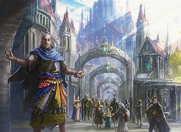 Town Greeter Crop image Wallpaper