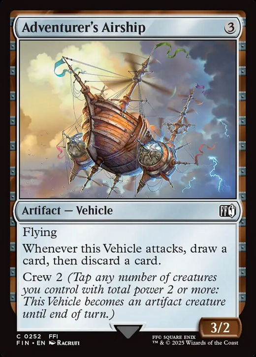 Adventurer's Airship Full hd image