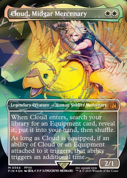 Cloud, Midgar Mercenary image