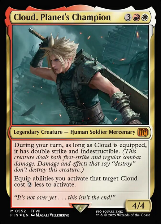 Cloud, Planet's Champion Full hd image