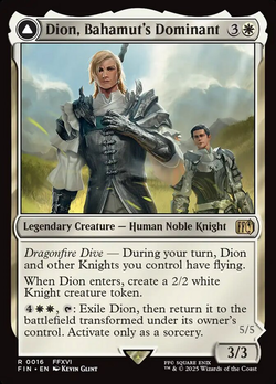 Dion, el dominante de Bahamut // Bahamut, guardián de la luz image