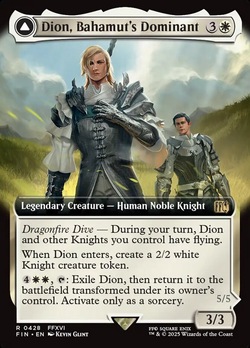 Dion, o Dominante de Bahamut // Bahamut, Guardião da Luz