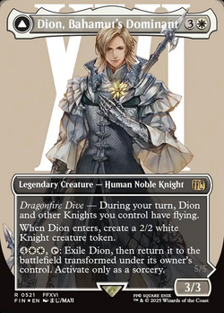 Dion, Bahamut's Dominant // Bahamut, Warden of Light image