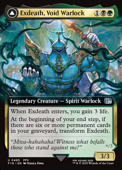 Exdeath, Void Warlock // Neo Exdeath, Dimension's End Full hd image