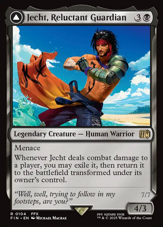 Jecht, Reluctant Guardian // Braska's Final Aeon Full hd image