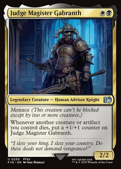 Juiz Magister Gabranth.