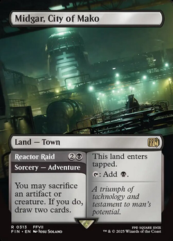 Midgar, Cidade de Mako // Ataque ao Reator