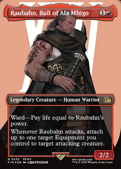 Raubahn, Touro de Ala Mhigo