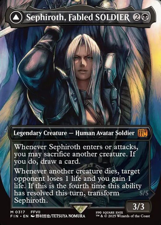 Sephiroth, Fabled SOLDIER // Sephiroth, One-Winged Angel Full hd image