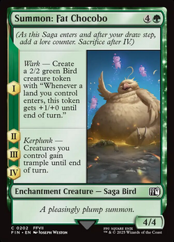 Invocação: Chocobo Gordo