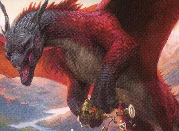 Dragons Card Crop image Wallpaper
