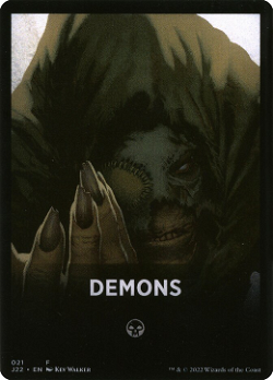Carte de démons