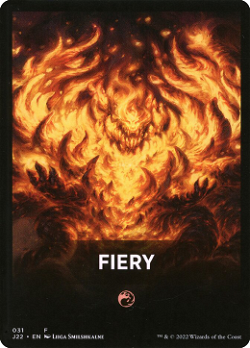 Fiery Card