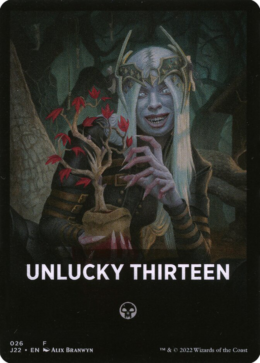 Unlucky Thirteen Card Full hd image