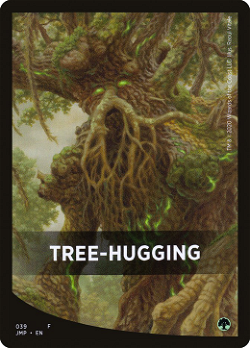 Tree-Hugging Card image