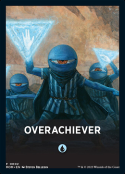Overachiever Card