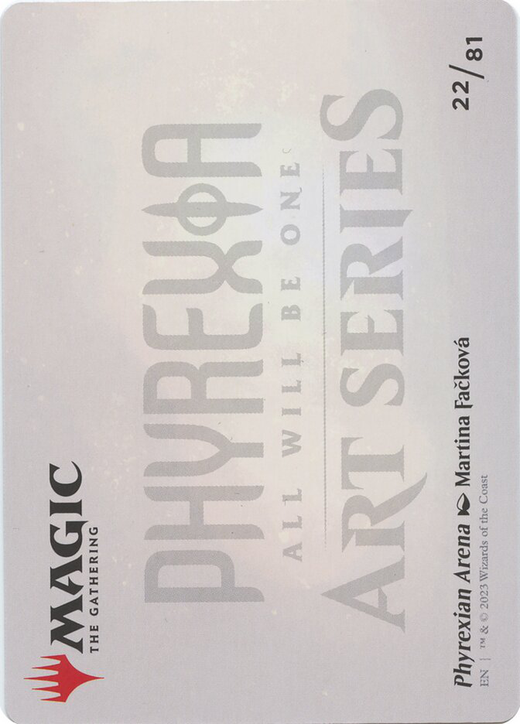 Phyrexian Arena Card Full hd image