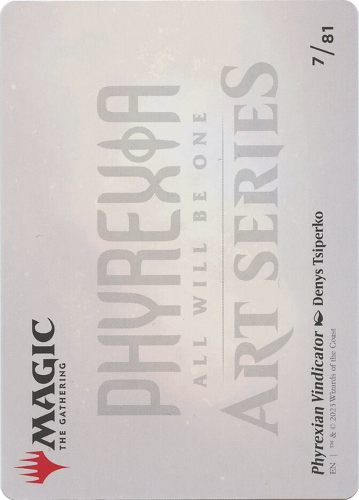 Phyrexian Vindicator Card Full hd image
