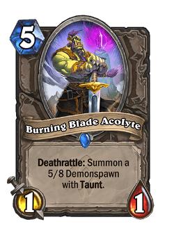 Burning Blade Acolyte