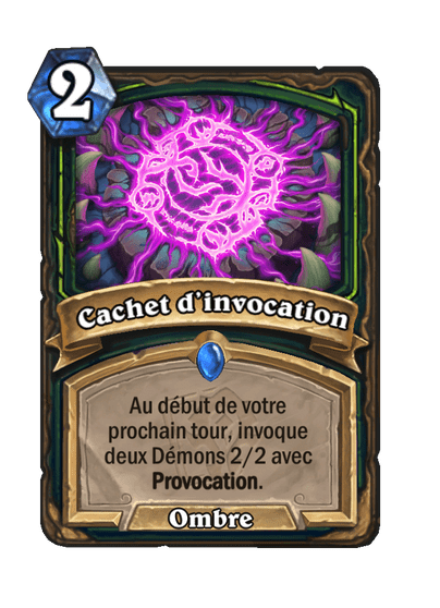 Cachet d'invocation image