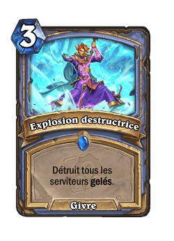 Explosion destructrice