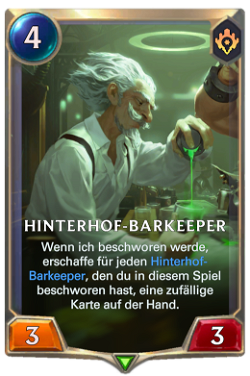 Hinterhof-Barkeeper image