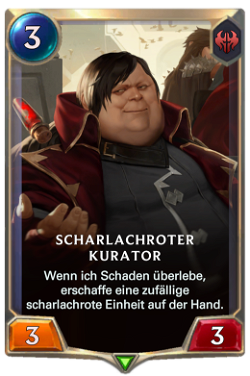 Scharlachroter Kurator