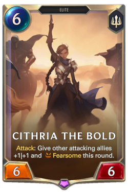 Cithria the Bold