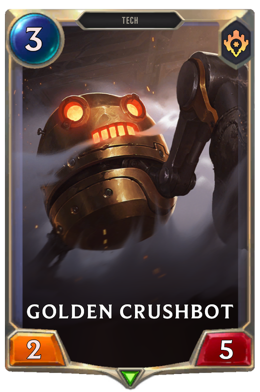 Golden Crushbot Full hd image