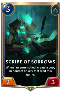 Scribe of Sorrows