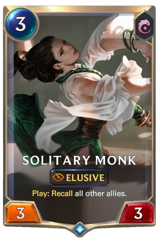 Solitary Monk Full hd image