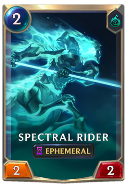 Spectral Rider