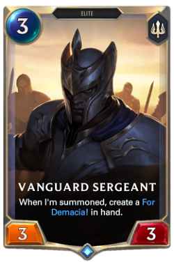 Vanguard Sergeant