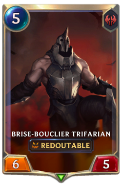 Brise-bouclier Trifarian