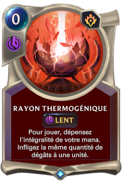 Rayon thermogénique image