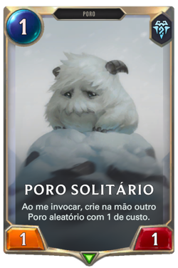 Poro Solitário image